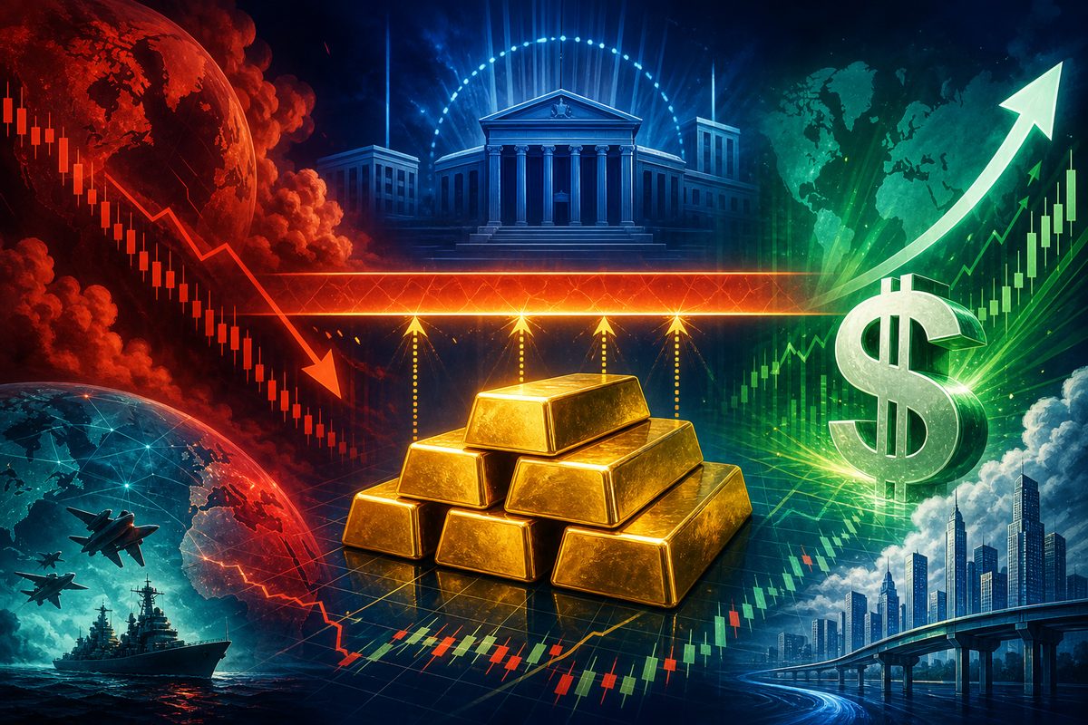Giá vàng XAUUSD kiểm tra vùng hỗ trợ quan trọng