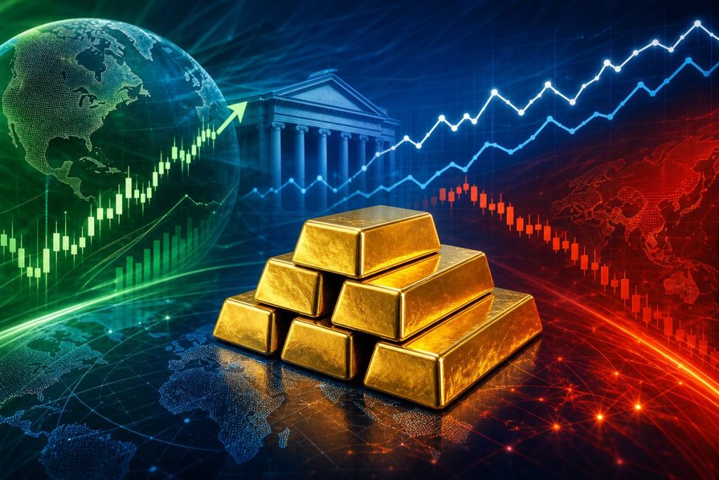 Giá vàng XAUUSD chịu sức ép từ USD và lợi suất tăng